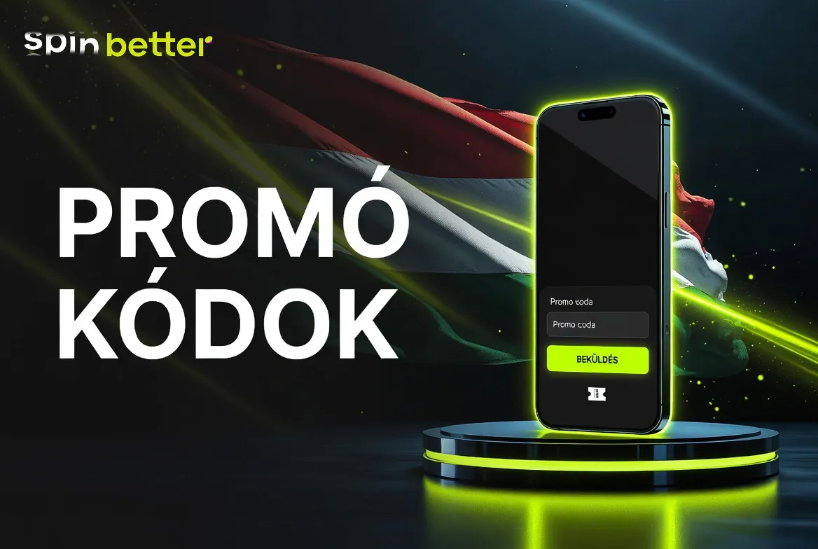 SpinBetter promo code – kódmező a számlanyitó felületen